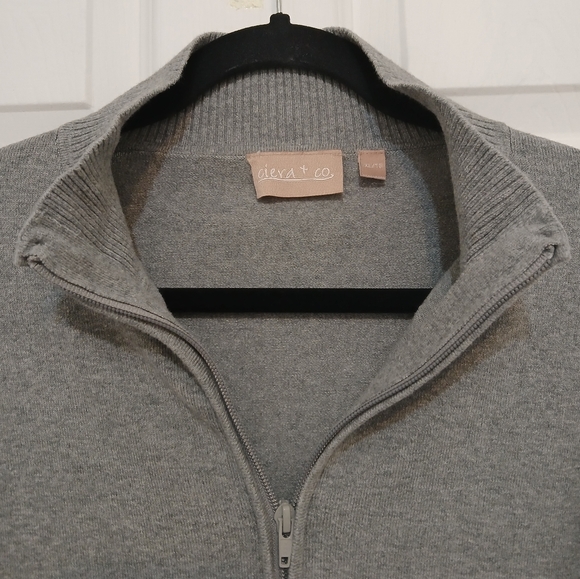 Ciera & Co Zip Cardigan Sweater - Picture 6 of 11